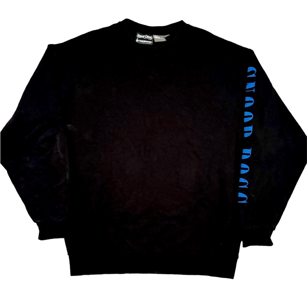 SNOOP D double O GG - Asos firebrand oversized sweatshirt
